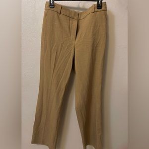 Talbots tan, wide leg trousers in size 10, Never worn.